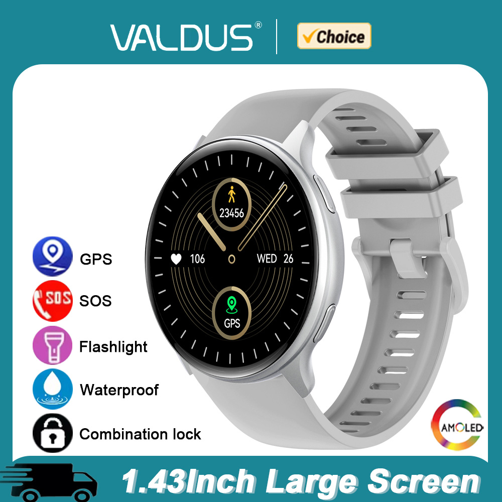 발두스 VG53 프로 GPS 스마트워치 남녀 피트니스  - Smartwatch Face 리뷰 및 가격