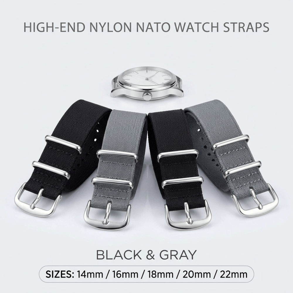 14/16/18/20/22mm NATO 시계 밴드 빈티 - Nylon Nato Strap 리뷰 및 가격