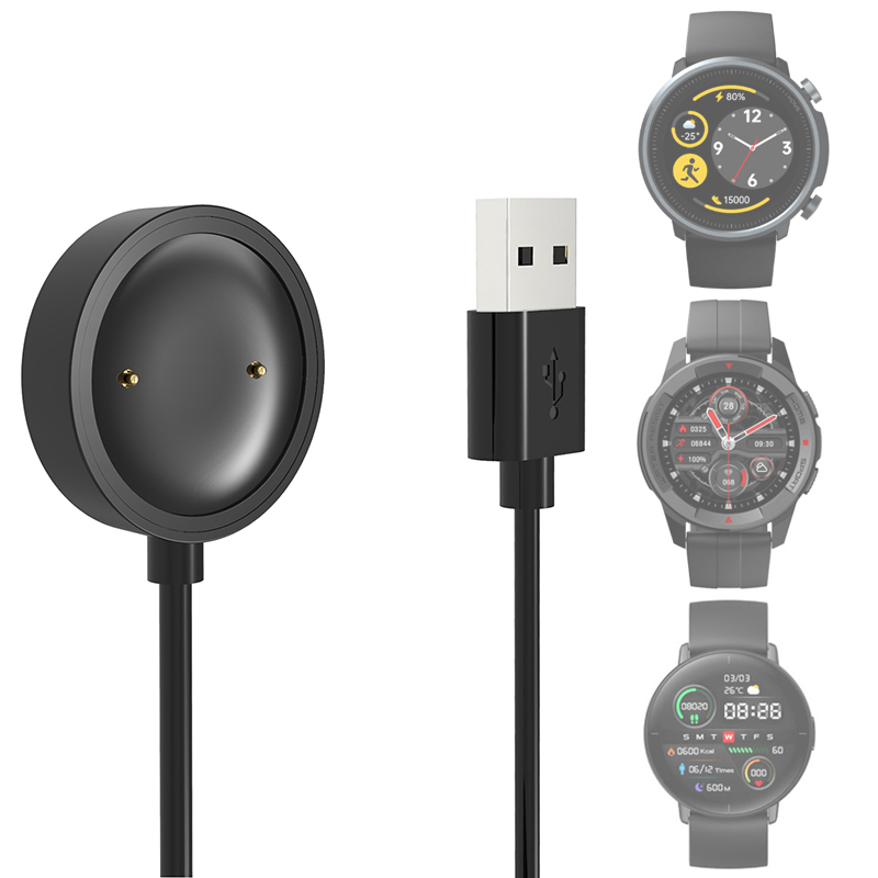 스마트워치 도크 충전기 어댑터, USB 충전 케이블,  - Xiaomi Smartwatch Accessories 리뷰 및 가격