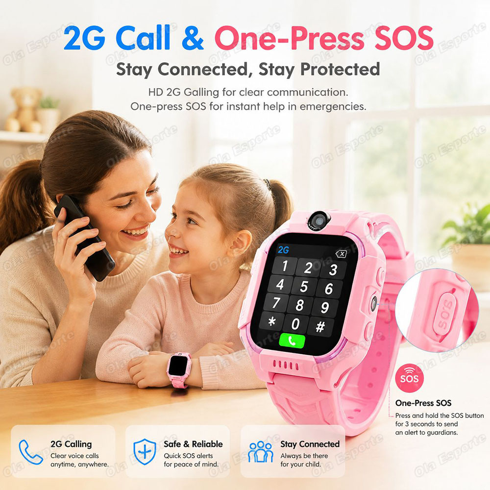 2027년 신제품 2G/5G 키즈 스마트워치 GPS 위 - Smartwatch Id 리뷰 및 가격