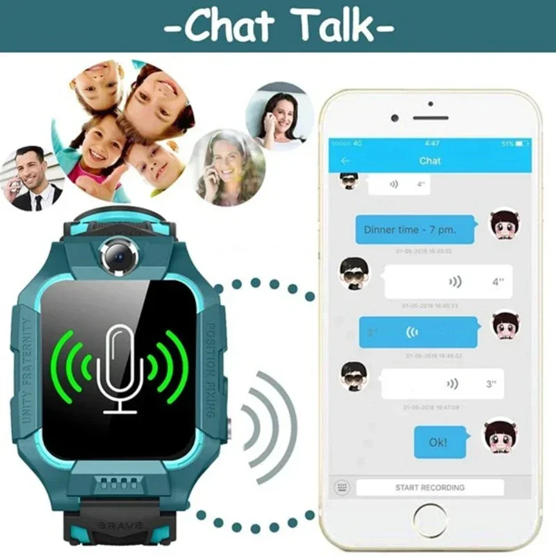 XIAOMI Kids 2G 스마트 시계 SOS GPS  - Smartwatch Id 리뷰 및 가격