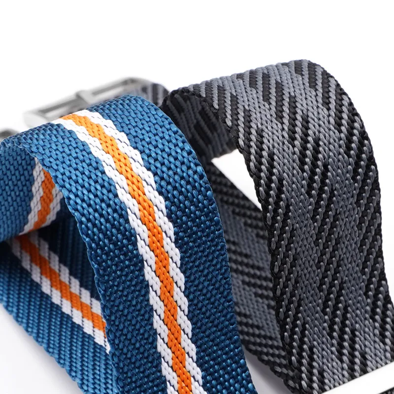 20mm 22mm 직조 캔버스 나일론 스트랩 남자 군사 - Nylon Nato Strap 리뷰 및 가격