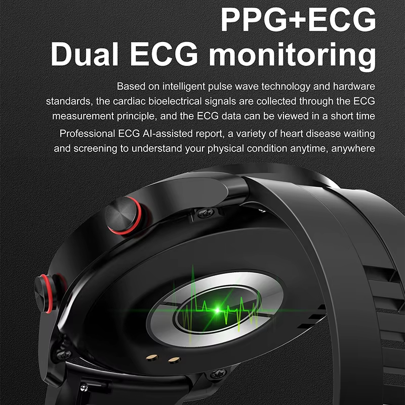 스포츠 스마트워치 남녀공용 HD 화면 ECG+PPG 블 - Smartwatch Face 리뷰 및 가격