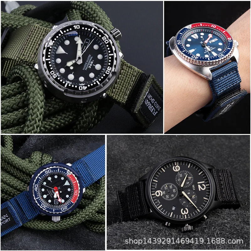 핫 탑 나일론 나토 시계 스트랩, 세이코 No.5 00 - Nylon Nato Strap 리뷰 및 가격