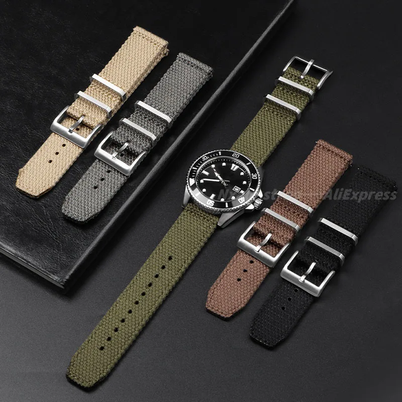 20mm 22mm 나일론 코튼 시계 스트랩 오메가 Se - Nylon Nato Strap 리뷰 및 가격